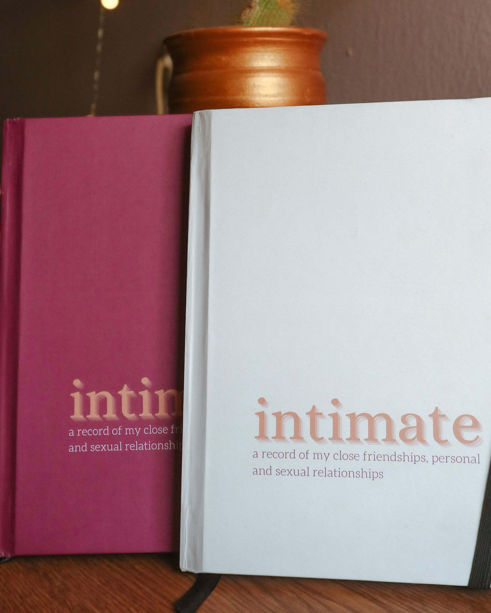 intimate journals by hearts by design