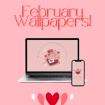February Wallpaper - Love Potion Mockup